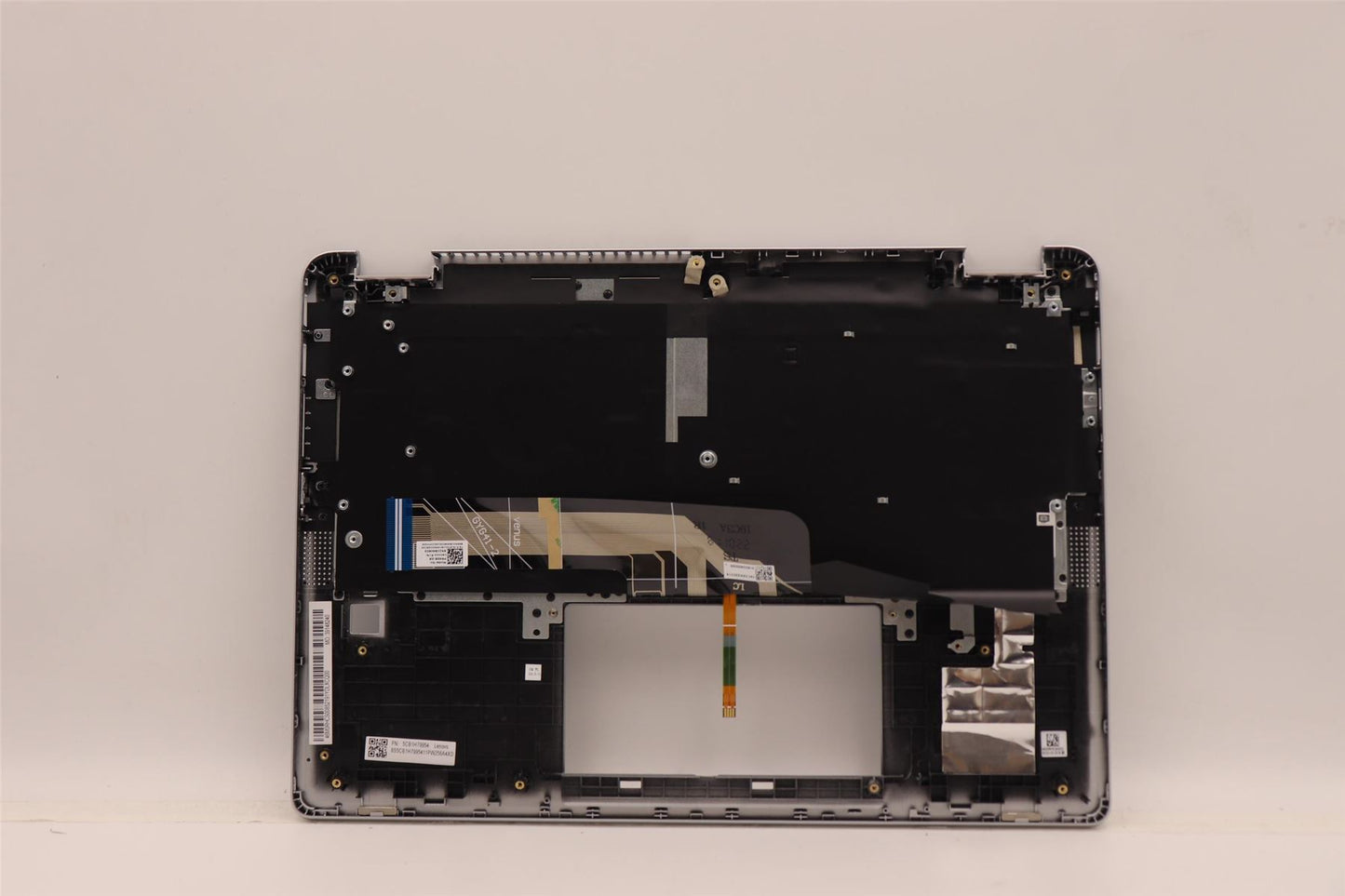 Lenovo IdeaPad 5 14IAU7 Keyboard Palmrest Top Cover German Cloud Grey 5CB1H79954
