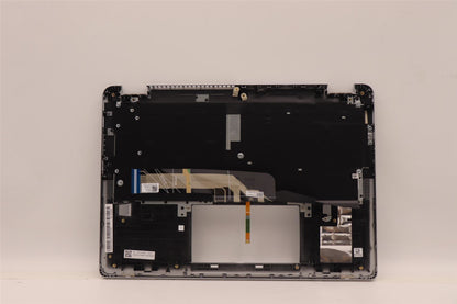 Lenovo IdeaPad 5 14IAU7 Keyboard Palmrest Top Cover German Cloud Grey 5CB1H79954