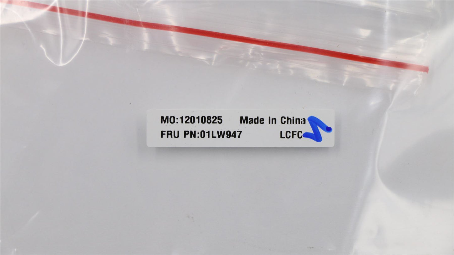 Lenovo 01LW947 LABEL Jinn FRU SYSTEM label, Black