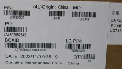 Lenovo H-CONN SET 30U MB-EDP 46P COA CLS 5C10S30727