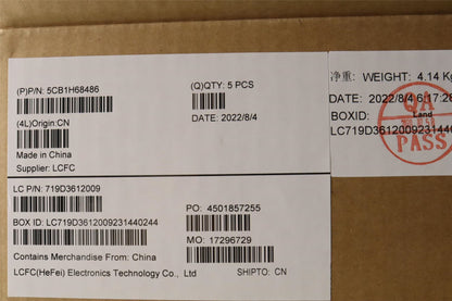 Lenovo 5 15ARH7H Palmrest Cover Touchpad Keyboard Belgian Storm Grey 5CB1H68486