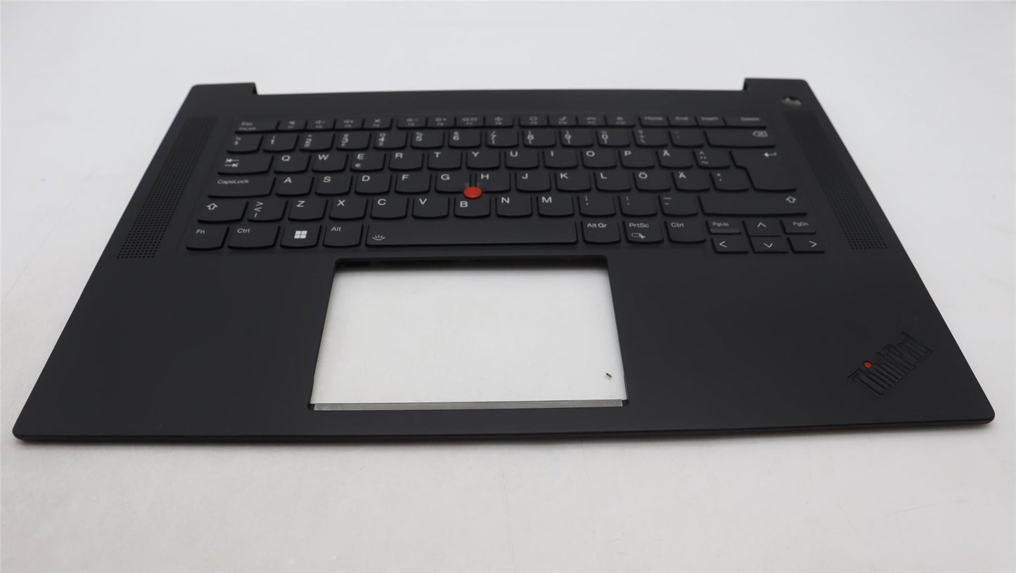 Lenovo ThinkPad P1 Gen 6 Keyboard Palmrest Top Cover Swedish Finnish 5M11L89058