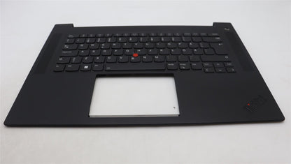 Lenovo ThinkPad P1 Gen 6 Keyboard Palmrest Top Cover Swedish Finnish 5M11L89058