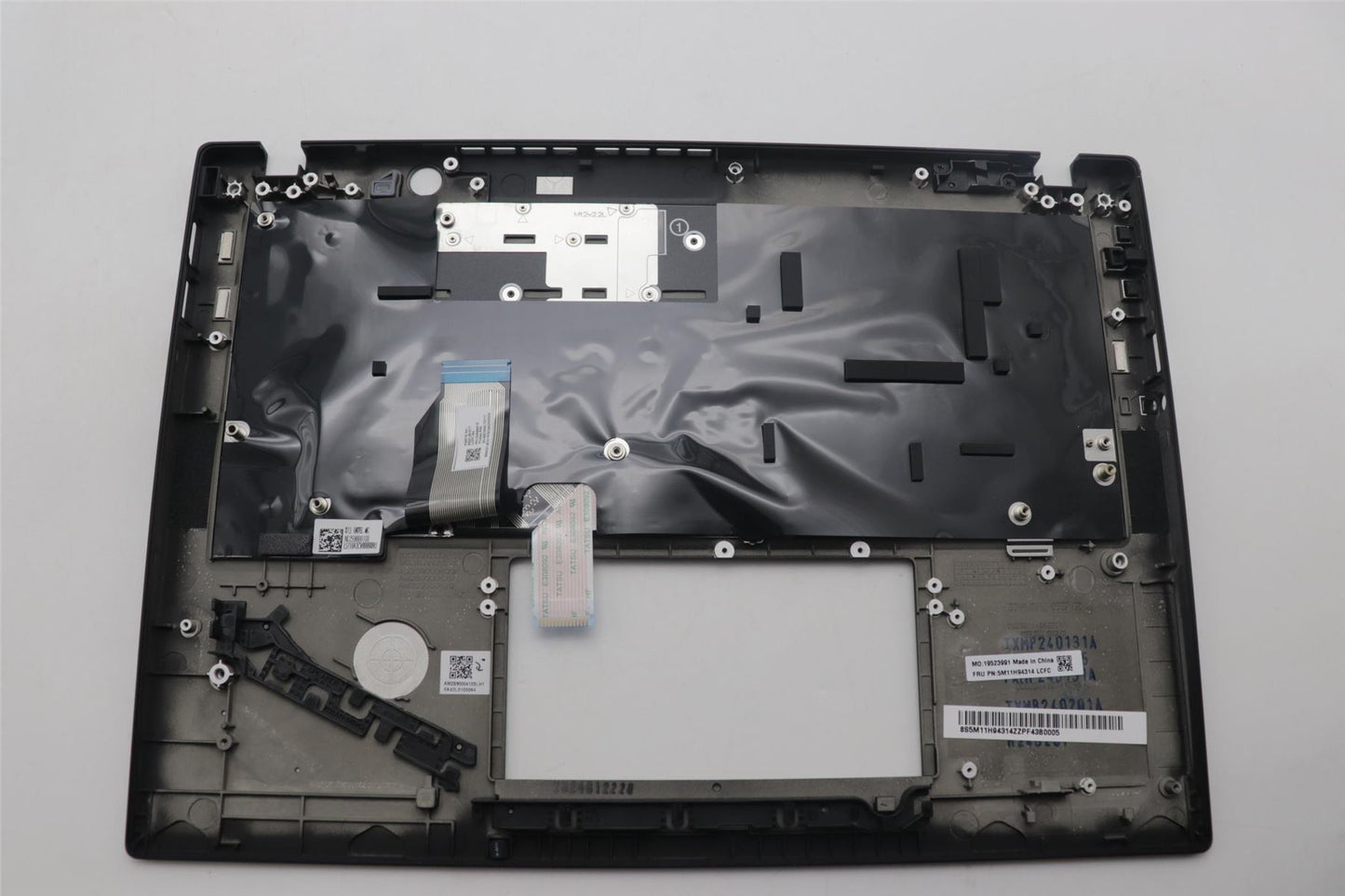 Lenovo ThinkPad X13 Gen 4 Keyboard Palmrest Top Cover Nordic Black 5M11H94313