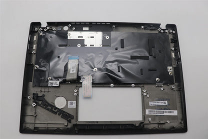 Lenovo ThinkPad X13 Gen 4 Keyboard Palmrest Top Cover Nordic Black 5M11H94313