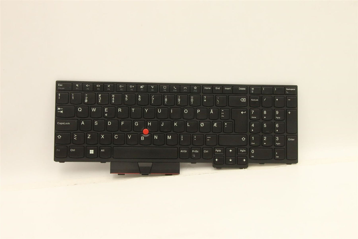 Lenovo ThinkPad L15 Gen 2 L15 Keyboard Norwegian Black 5N20W68126