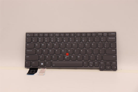 Lenovo ThinkPad L13 4 X13 3 L13 3 Keyboard US Grey Backlit 5N21H76871