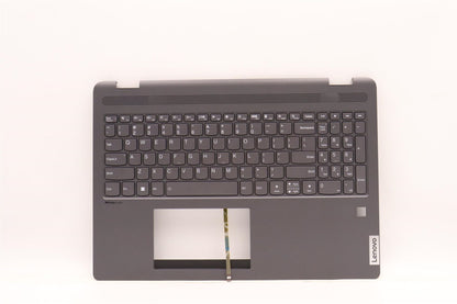 Lenovo IdeaPad 5 16IAU7 Keyboard Palmrest Top Cover US Storm Grey 5CB1H80882