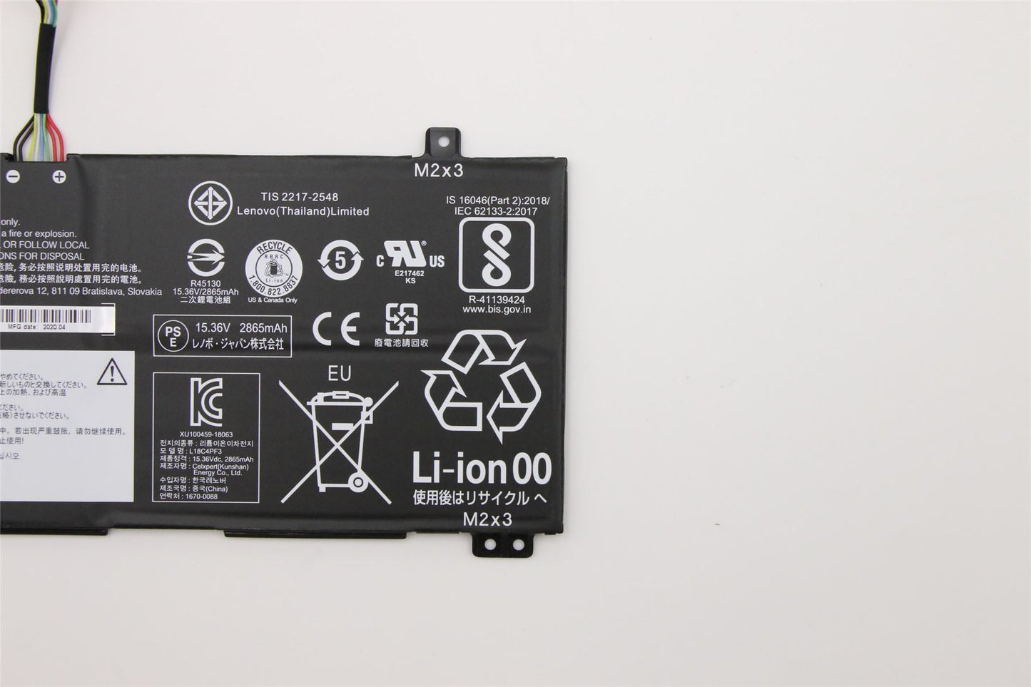Lenovo IdeaPad C340-14IWL C340-14API S540-14IWL C340-14IML Battery 5B10W67194