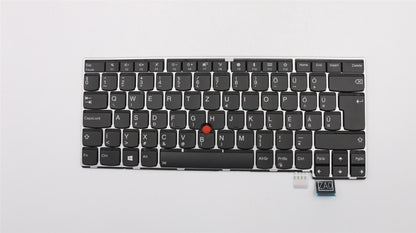 Lenovo ThinkPad 13 Gen 2 keyboard Hungarian Silver Backlit 01EN861 01EN902
