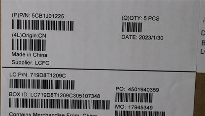 Lenovo Upper Case ASM_PORL82SFFP_SG_NB_ML 5CB1J01225