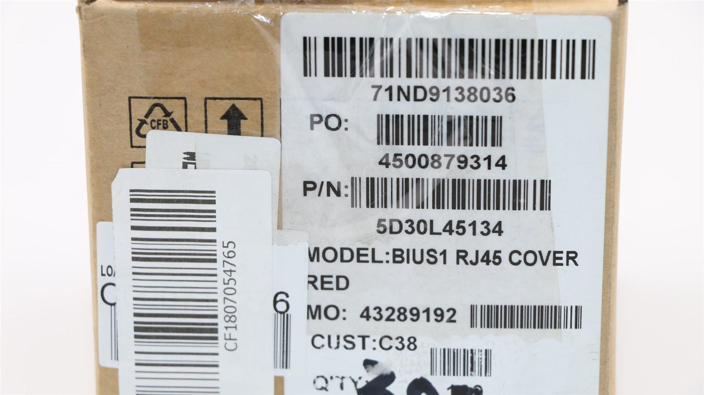 Lenovo 5D30L45134 RJ45 Door C 80TK Red