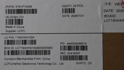 Lenovo CS25_CP,MLR,BK,NONFC,CHY,EL Touchpad NFC Chicony Board 5T61P74298