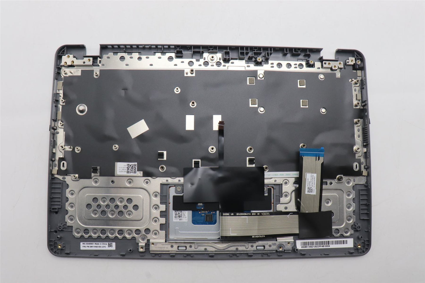 Lenovo 14e Gen3 Keyboard Palmrest Top Cover Bulgarian Black Backlit 5M11H62137