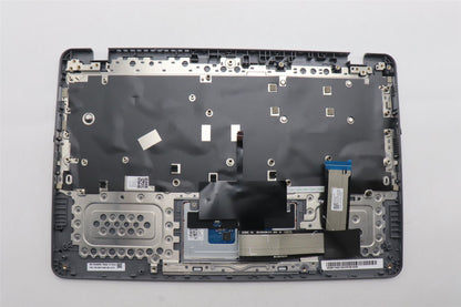Lenovo 14e Gen3 Keyboard Palmrest Top Cover Bulgarian Black Backlit 5M11H62137