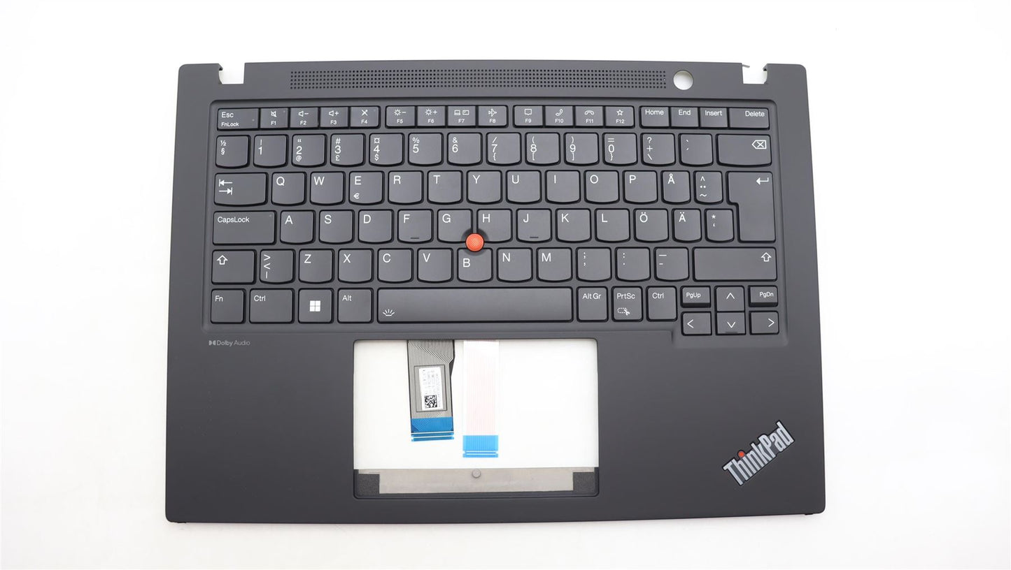 Lenovo ThinkPad T14s Gen 4 Keyboard Palmrest Top Cover Black Backlit 5M11L59399