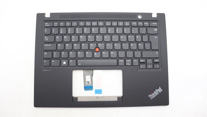 Lenovo ThinkPad T14s Gen 4 Keyboard Palmrest Top Cover Black Backlit 5M11L59399