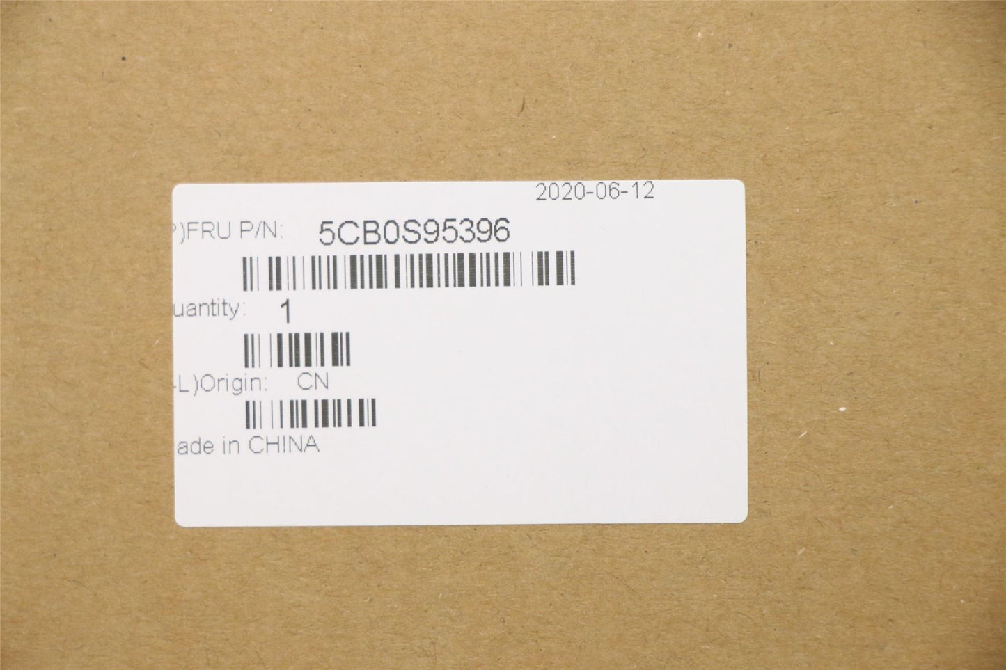Lenovo FRU COVER_C_COVER_FPR_HDD_ASSY 5CB0S95396