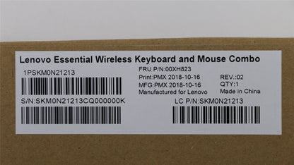 Lenovo WL KM Calliope BK POR 00XH823