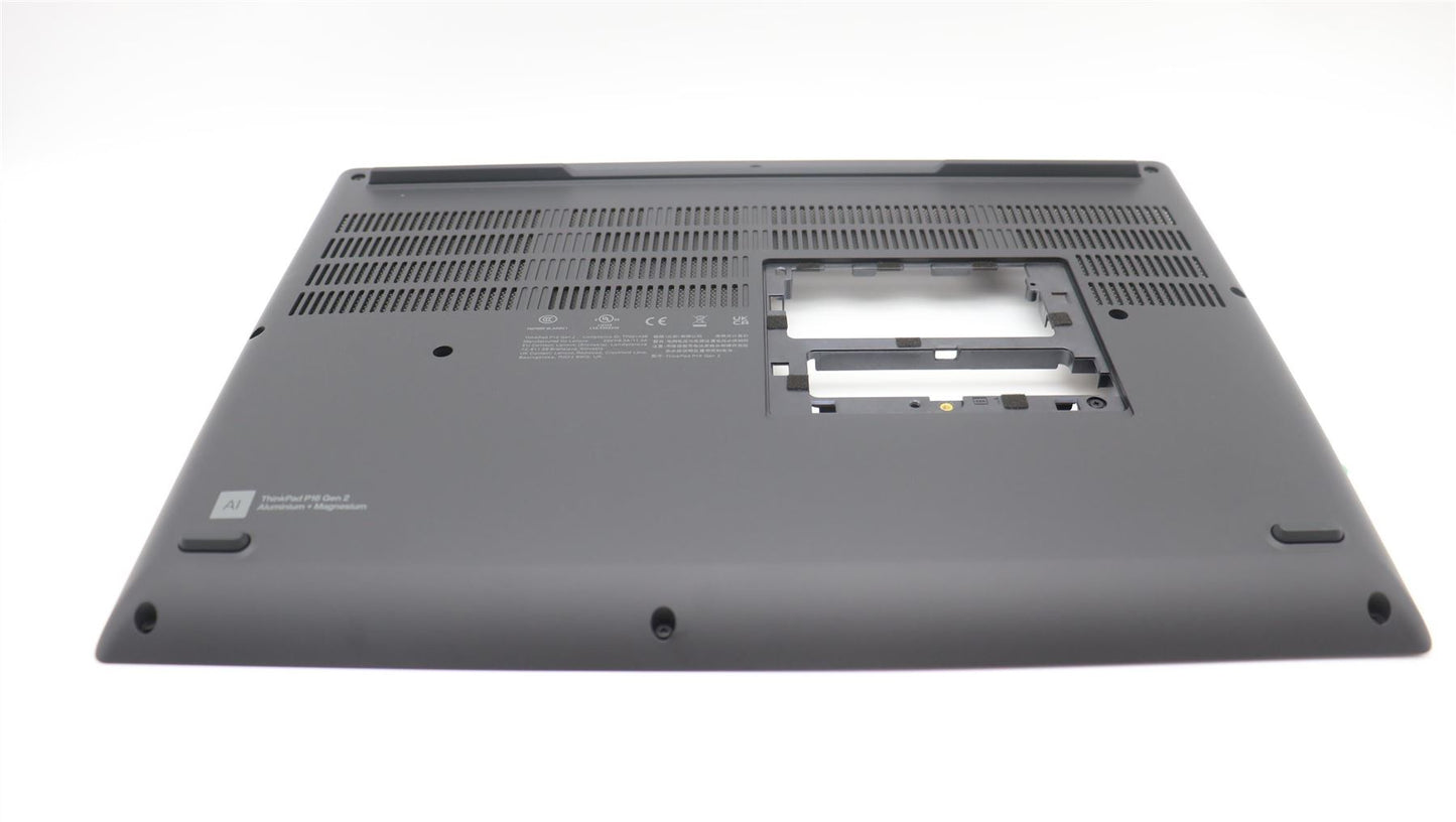 Lenovo ThinkPad P16 Gen 2 Bottom Base Lower Chassis Cover Black 5CB1L57869