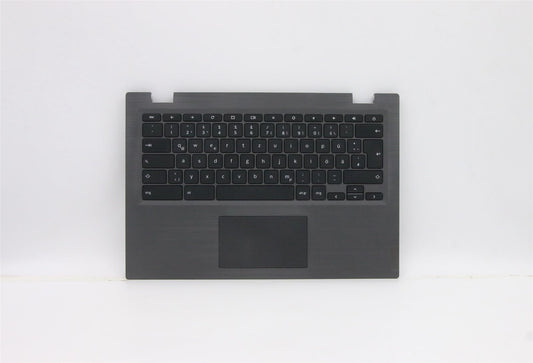 Lenovo Chromebook S345-14AST 14e Keyboard Palmrest Top Cover UK Black 5CB0S95259