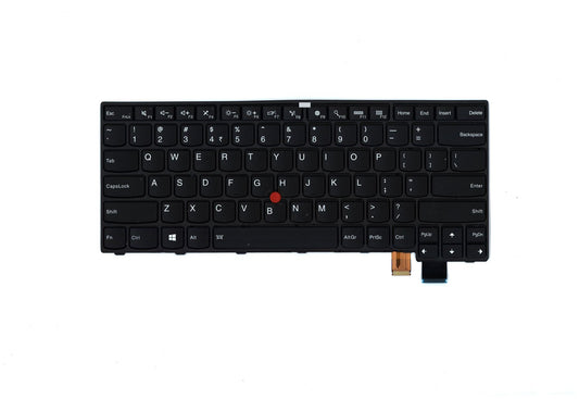 Lenovo ThinkPad T460s Keyboard Indian US Black Backlit 01YR124