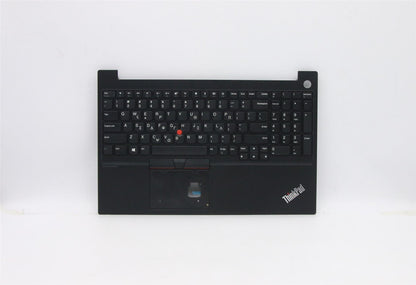 Lenovo ThinkPad E15 Keyboard Palmrest Top Cover US Black 5M10V16870