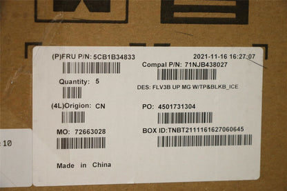 Lenovo UpperCaseASM_ILD C20VG MGBL 5CB1B34833