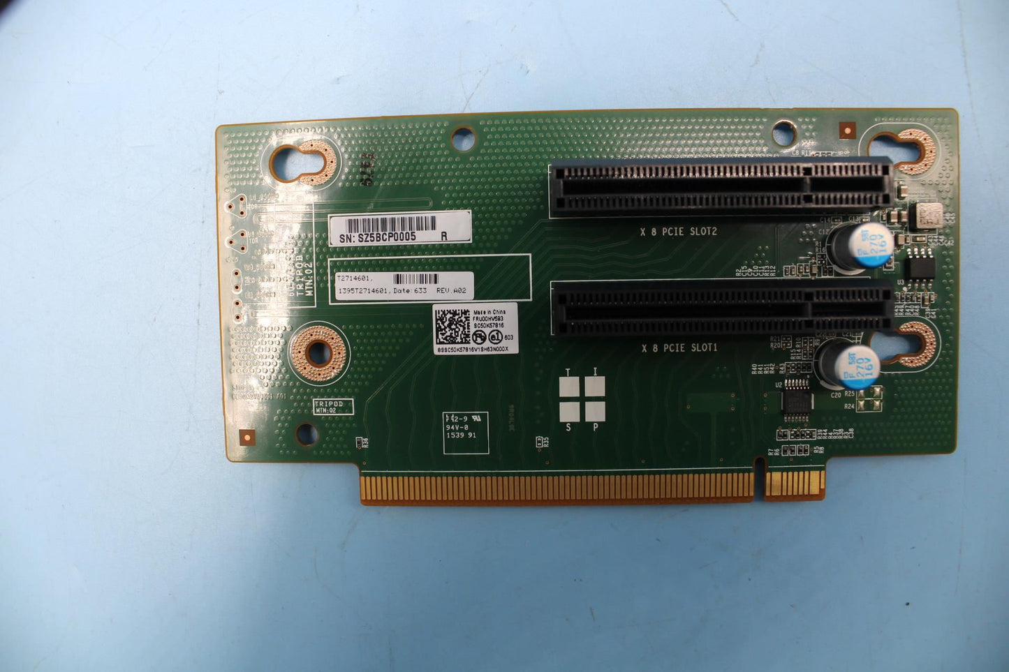 Lenovo MOD,2U RISER,1510,SAS/SATA2 SATA SAS Riser Board 00HV593