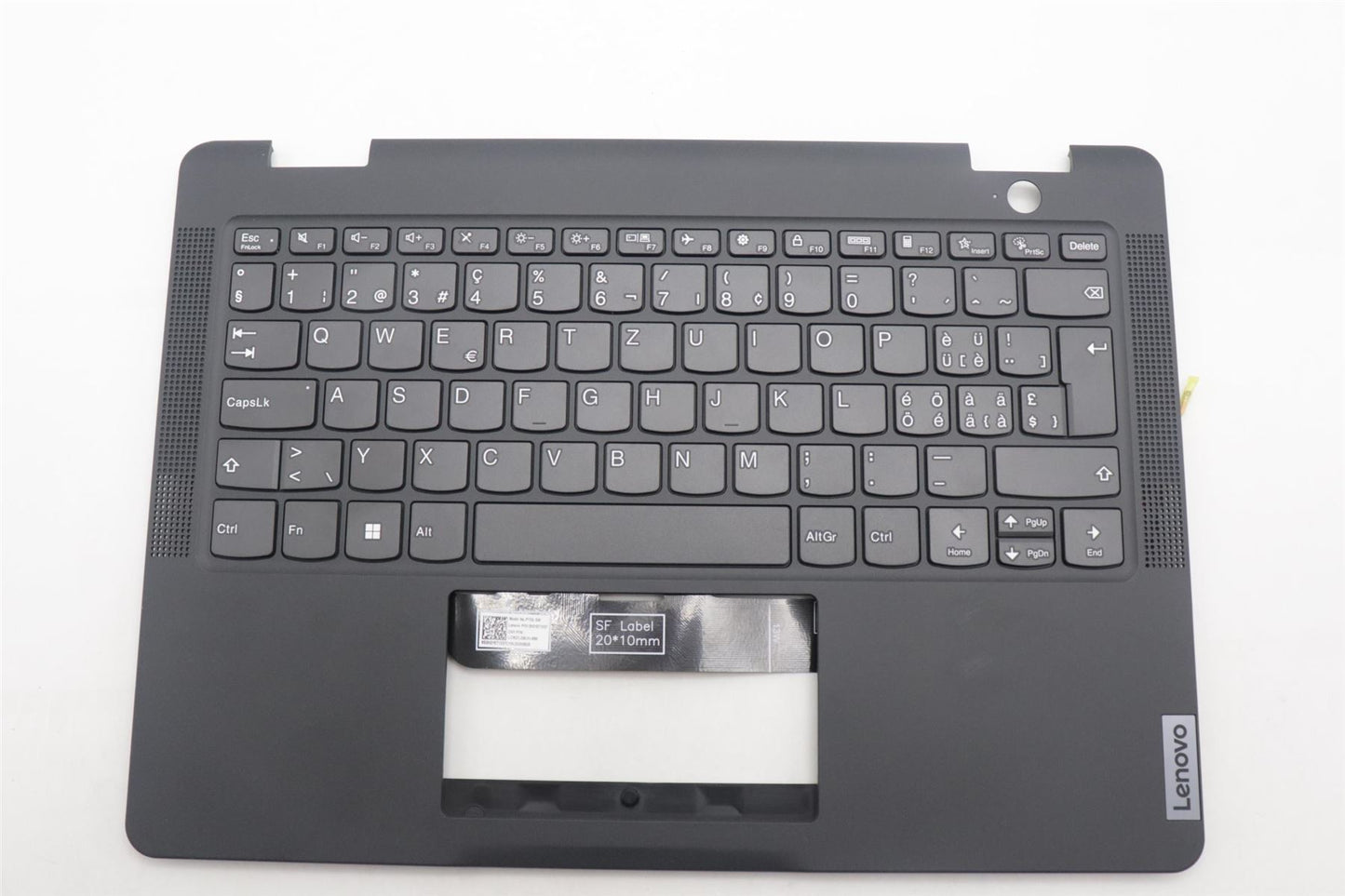 Lenovo 13w Gen 2 13w Keyboard Palmrest Top Cover Russian Black 5M11F26475