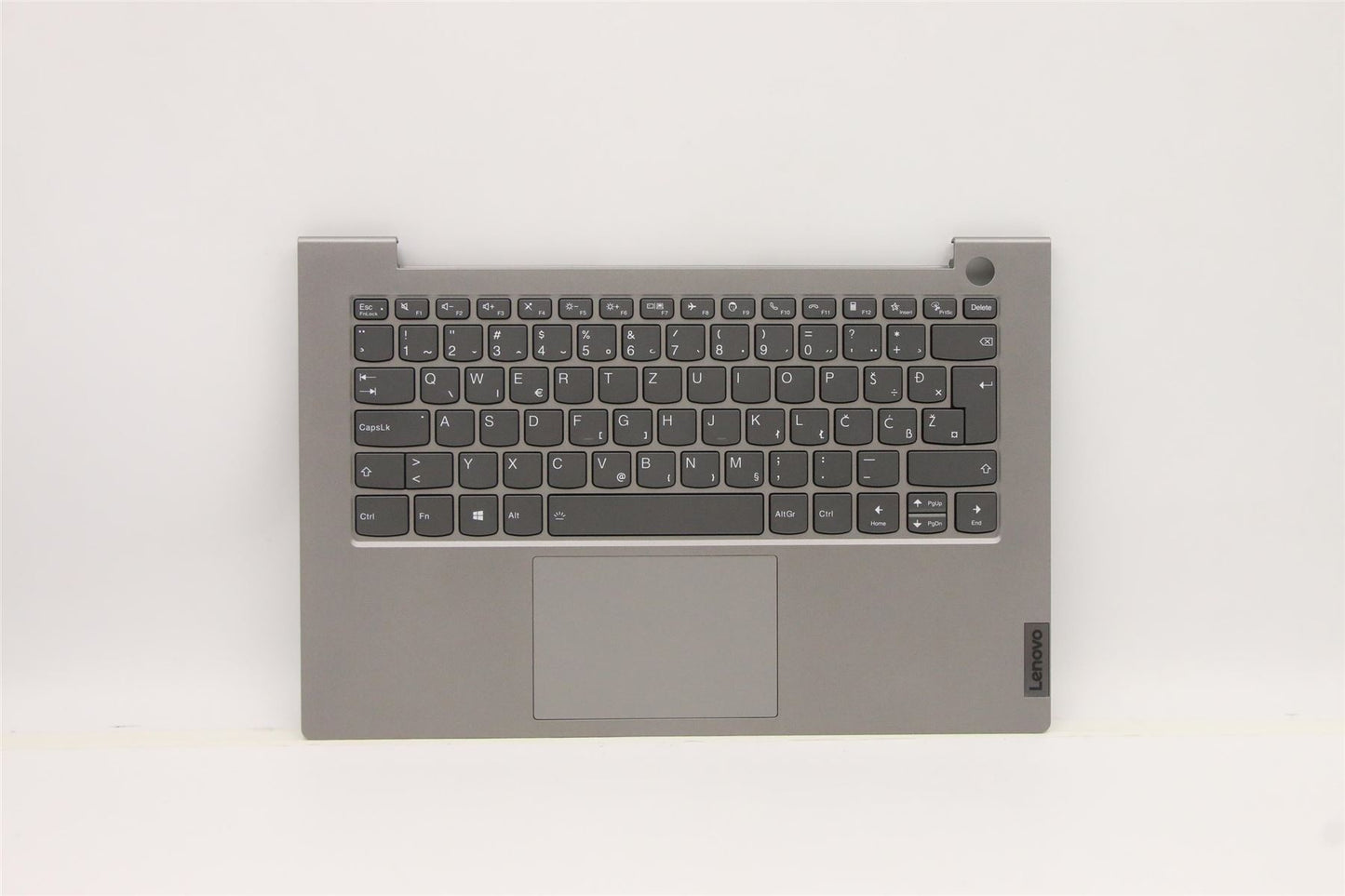 Lenovo ThinkBook 14 G3 ACL Keyboard Palmrest Top Cover Slovenian Grey 5CB1C89921