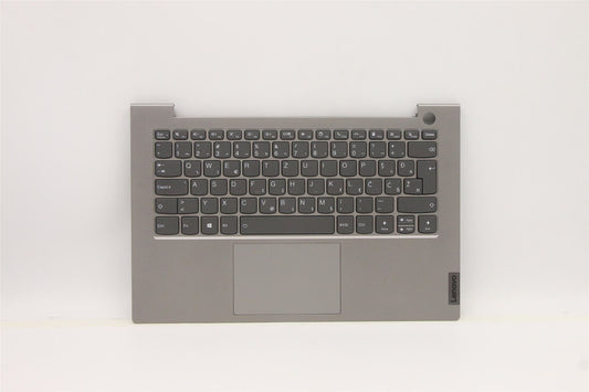 Lenovo ThinkBook 14 G3 ACL Keyboard Palmrest Top Cover Slovenian Grey 5CB1C89921