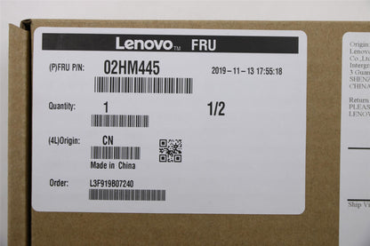 Lenovo ThinkPad T490s Keyboard Palmrest Top Cover Swedish Finnish Black 02HM445