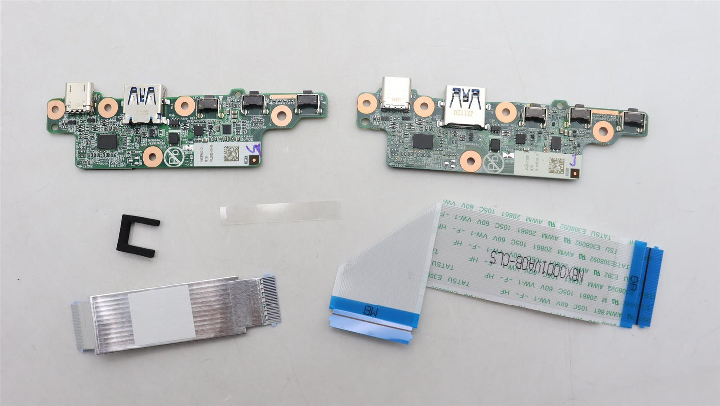 Lenovo Chromebook 300e 2nd 500e 2nd USB Audio Power Button Board 5C51C73720