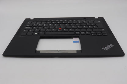 Lenovo ThinkPad X13 Gen 4 Keyboard Palmrest Top Cover Norwegian Black 5M11L85770