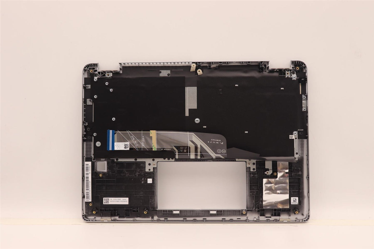 Lenovo IdeaPad 5 14IAU7 Palmrest Cover Touchpad Keyboard Swiss Silver 5CB1H79995