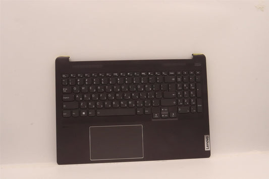 Lenovo IdeaPad 5 16ARH7 Palmrest Cover Touchpad Keyboard Hebrew Grey 5CB1J08825