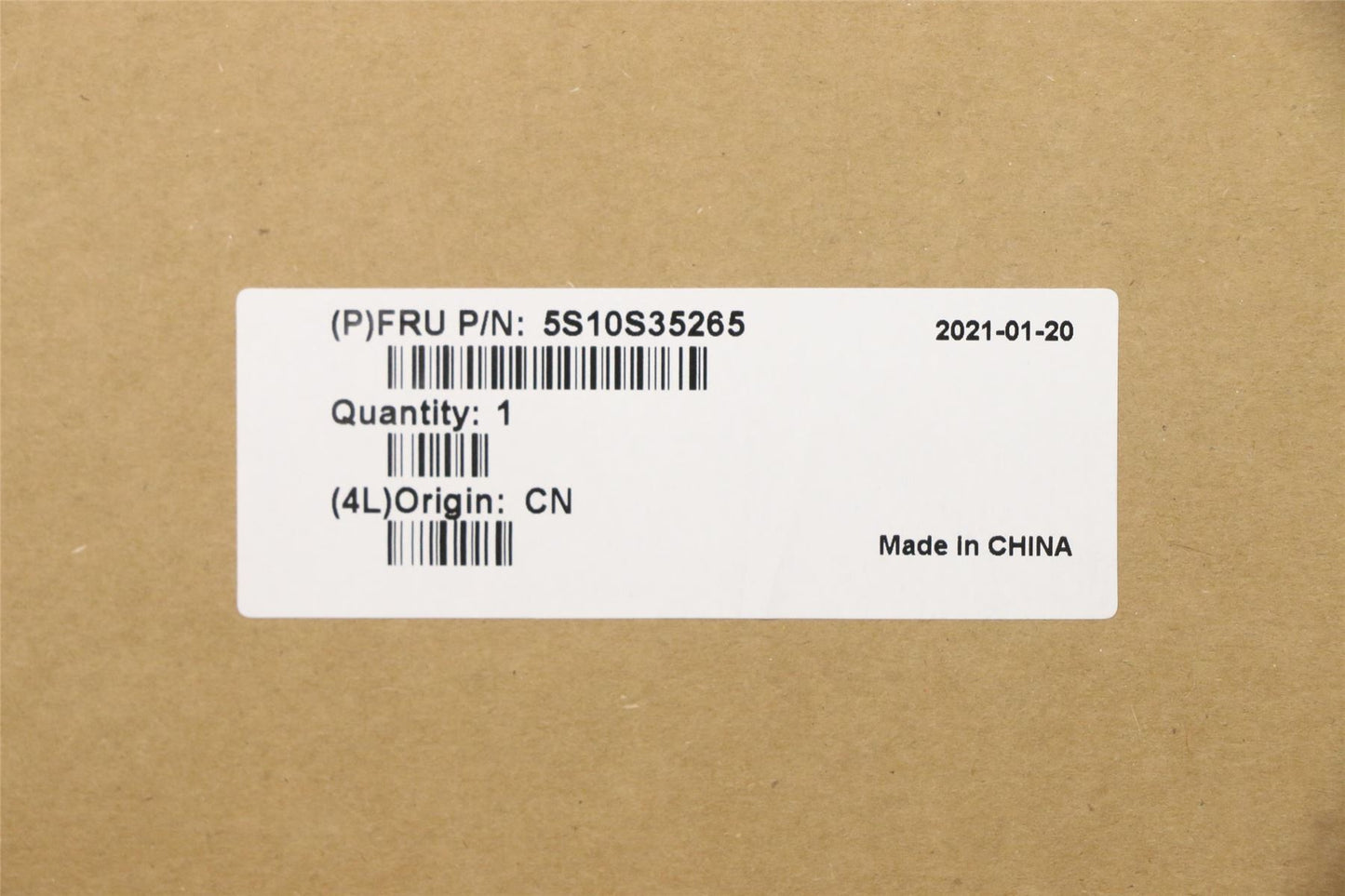 Lenovo 5S10S35265 SCREW Screw L82H1 2D5.5LK3.15D0.3TNL*I-G
