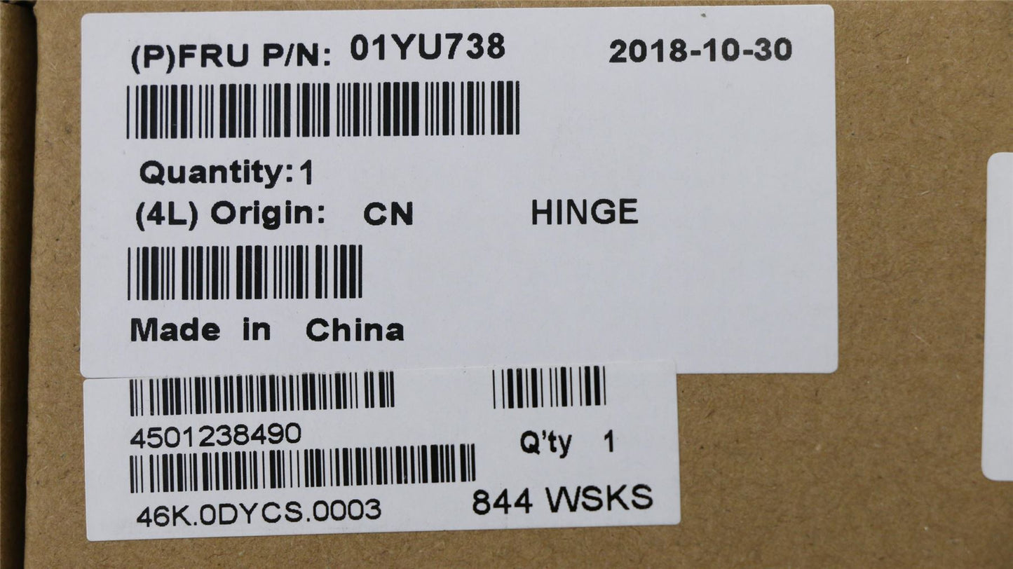Lenovo KIT HINGE-L/R, TOUCH<LH> 01YU738