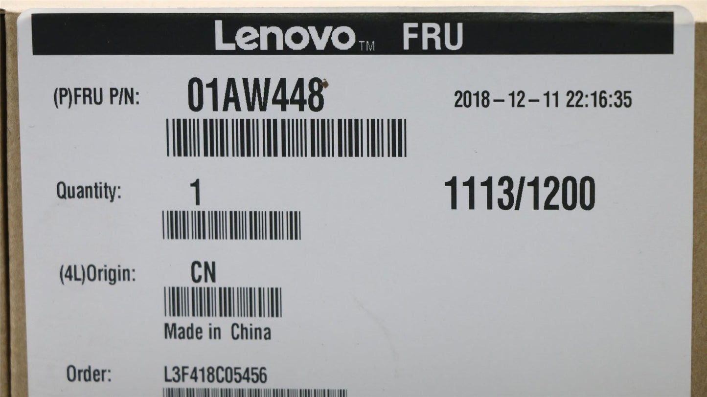 Caméra webcam avec câble Lenovo ThinkPad X270 A275 X260 01AW448
