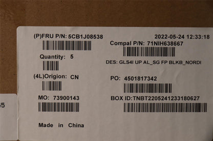 Lenovo IdeaPad 5 14IAL7 5 14ABA7 Palmrest Cover Touchpad Keyboard 5CB1J08538