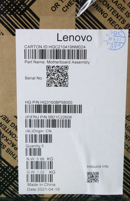 Lenovo Flex 11M836 Motherboard Mainboard UMA MediaTek MT8183 4GB 5B21C22608
