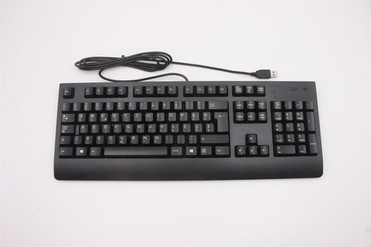 Lenovo USB TRDTNL KB BK SLV 00XH728