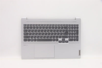 Lenovo Pro 5 Pro-16ACH6 Keyboard Palmrest Top Cover Hungarian Silver 5CB1C74947