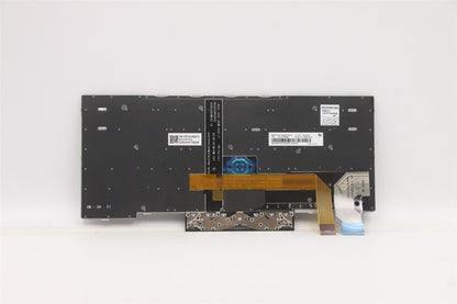 Lenovo ThinkPad L13 Keyboard US Europe Silver Backlit 01YP869