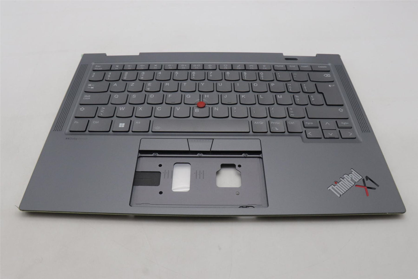Lenovo ThinkPad X1 8th Gen Keyboard Palmrest Top Cover Belgian Grey 5M11H62369