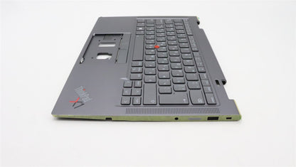 Lenovo ThinkPad X1 7th Gen Keyboard Palmrest Top Cover Bulgarian 5M11H45731