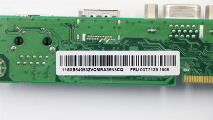 Lenovo FRU 23 Rear IO with Lan Sur 03T7139