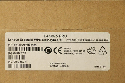 Lenovo KB MICE_BO FRU KBD India 03X7370