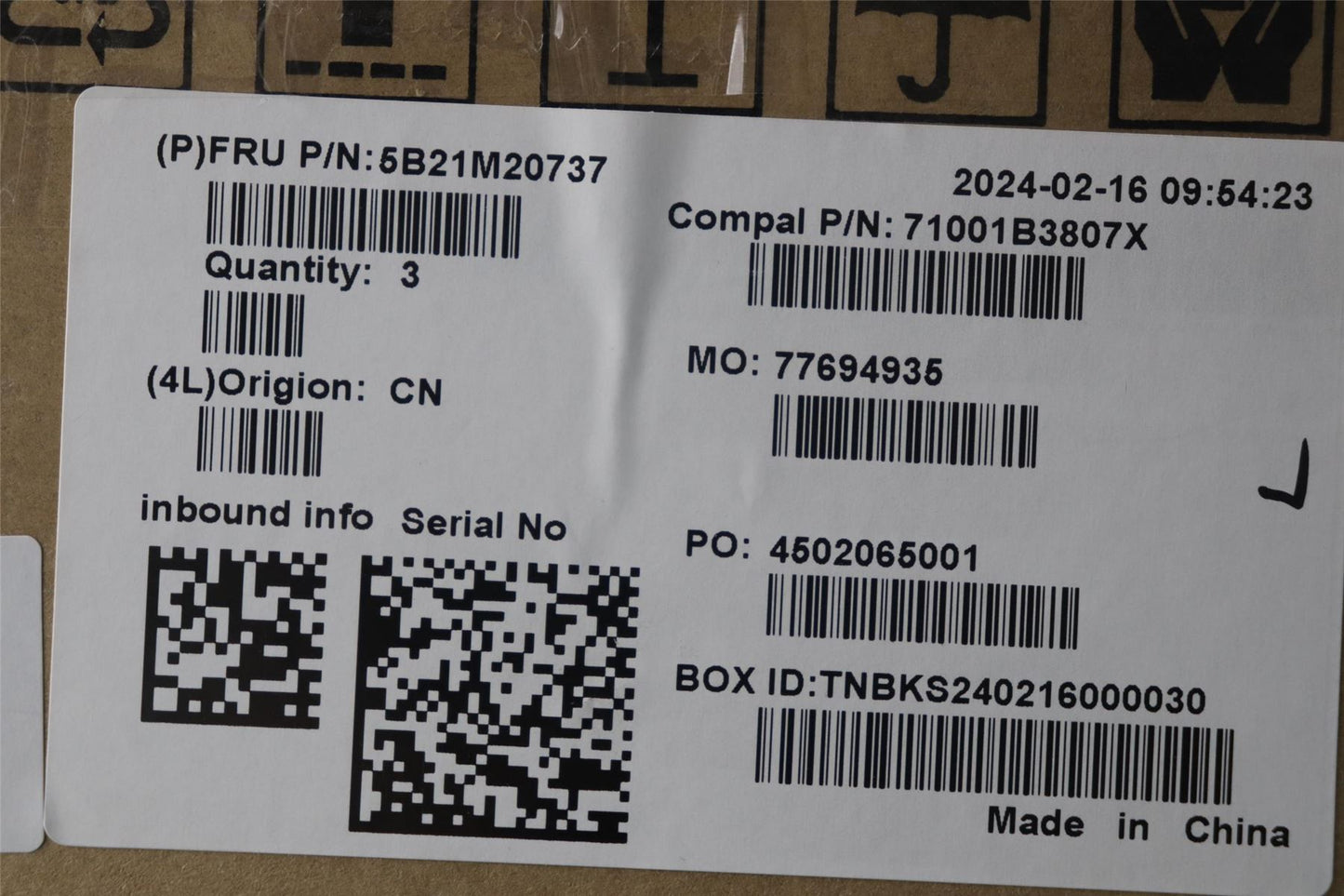 Lenovo C83DC WIN ULT5_125H UMA32G L RM 5B21M20737